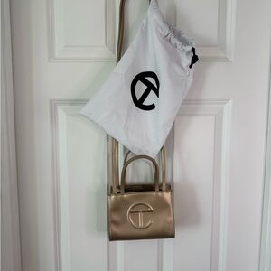 Telfar small Gold Women's Bag